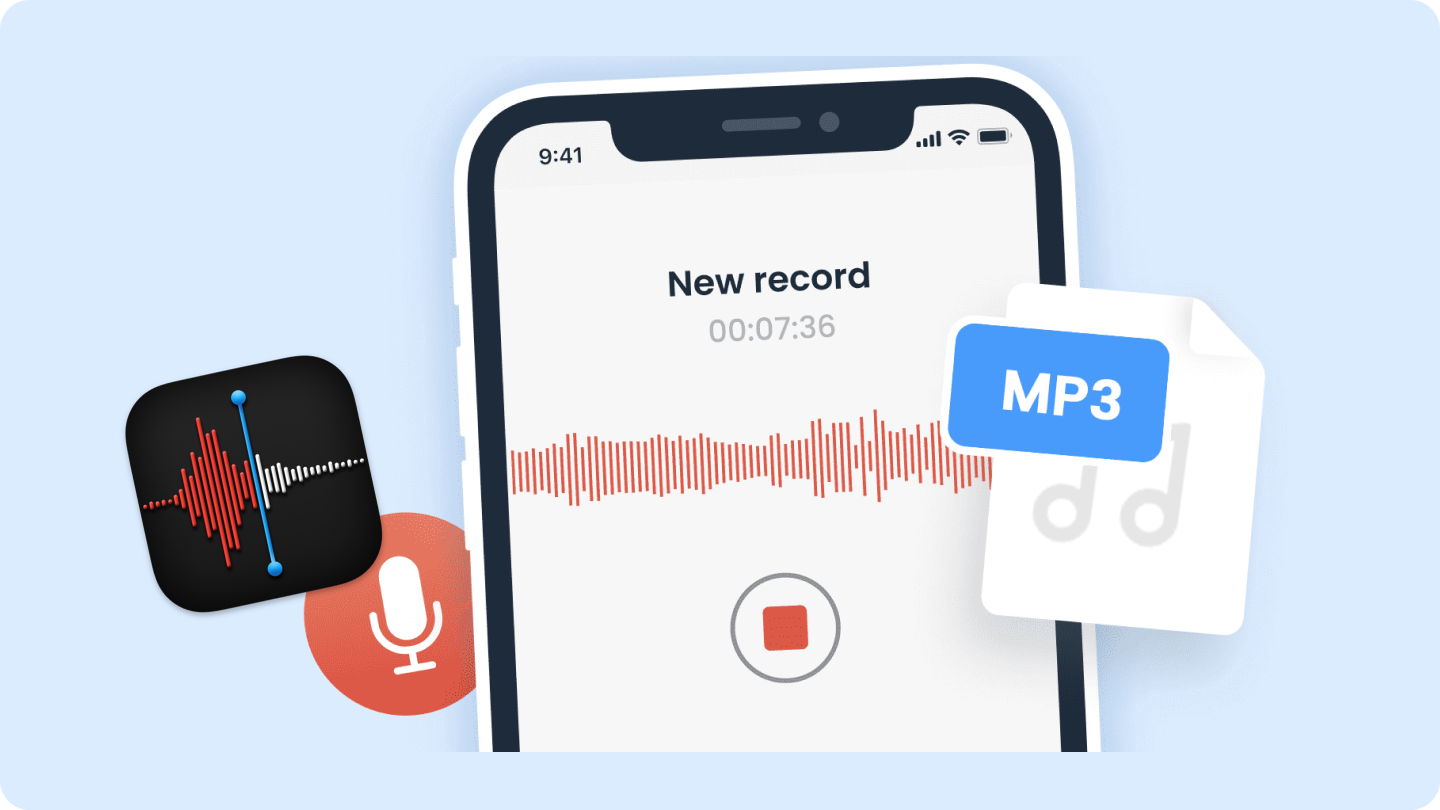 voice memo to mp3