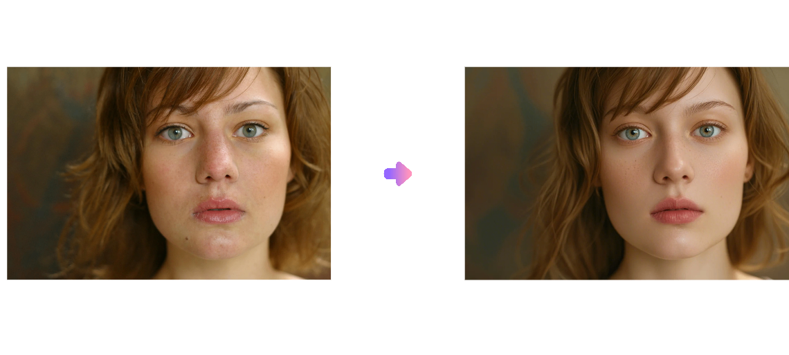 AI retouching