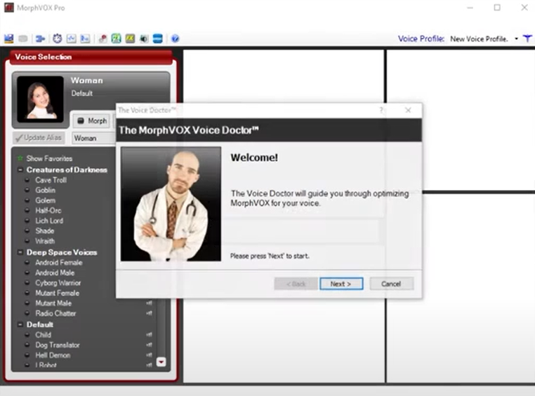 Installing the Morphvox voice changer