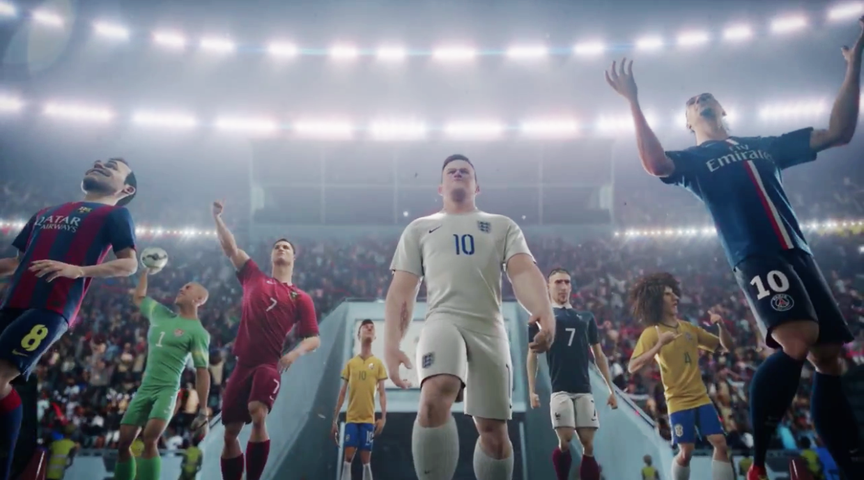 Image showing Nike The Last Game advertisement - one of the really good ads