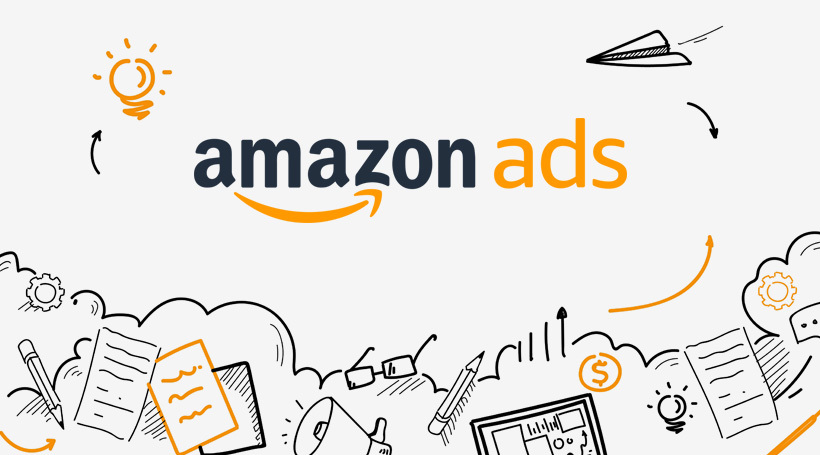 Showing an example of product advertisement by Amazon