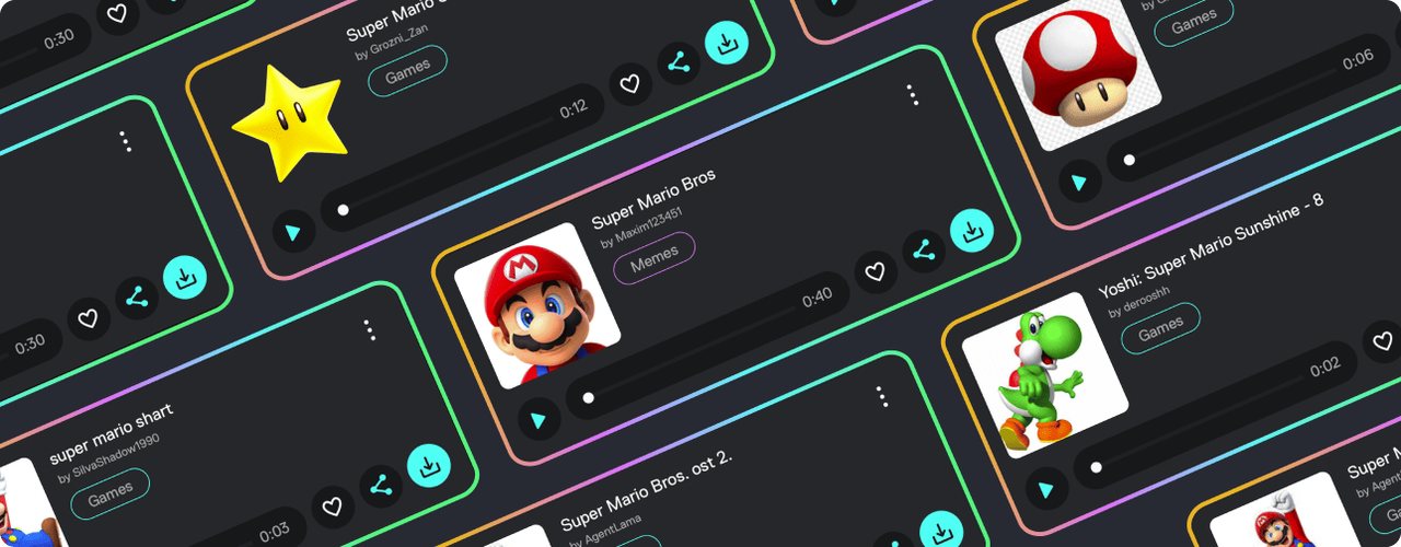 Interface of Voicemod - the perfect tool for Mario AI voices