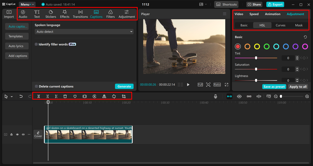 Creating the best advertising commercials in the CapCut desktop video editor