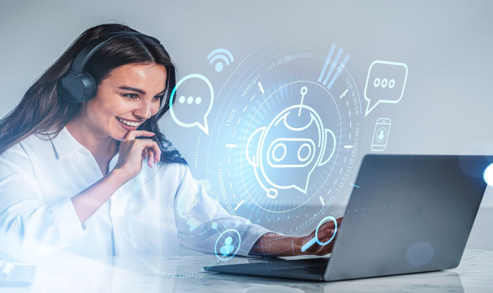 AI voice in automatic voice customer service system