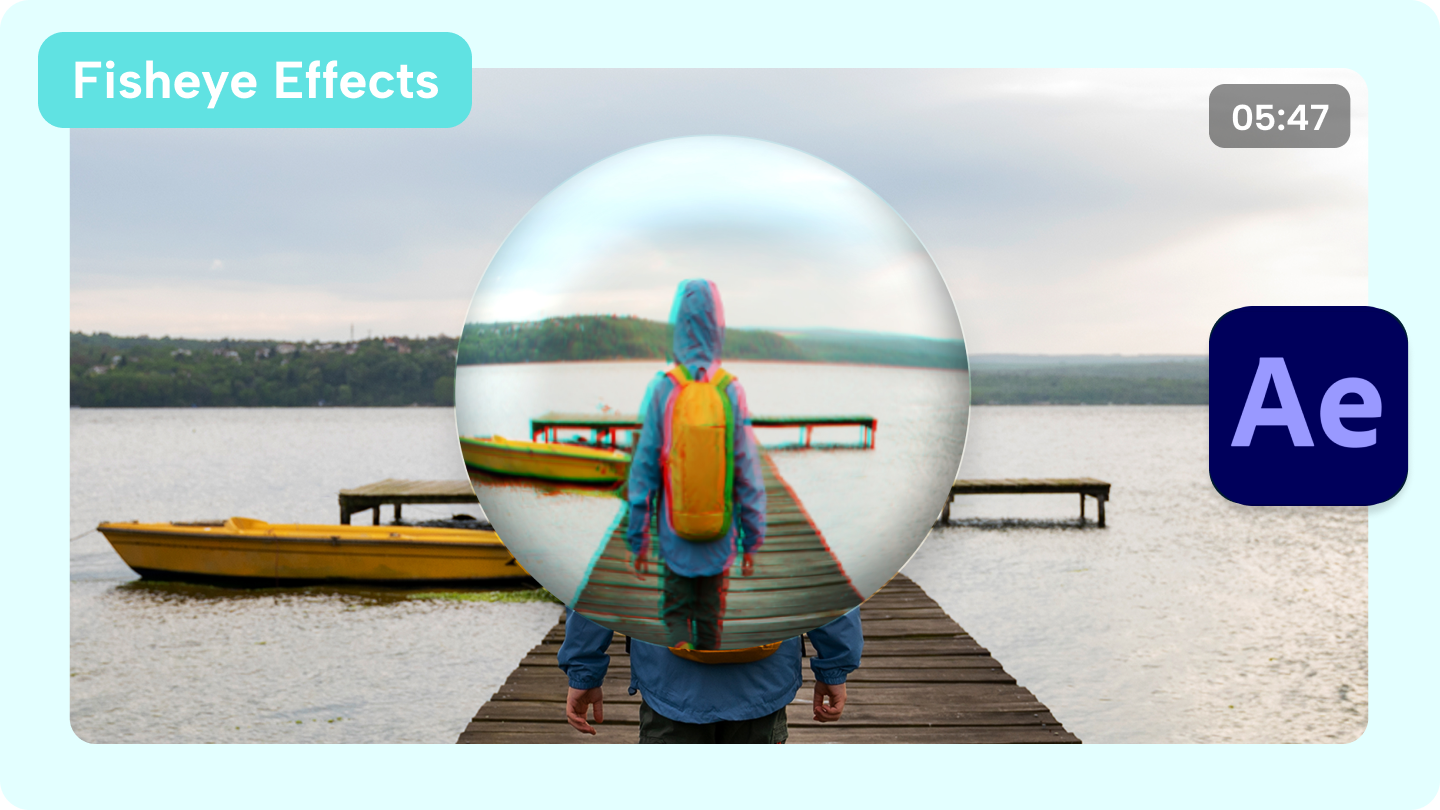 after effects fisheye effect