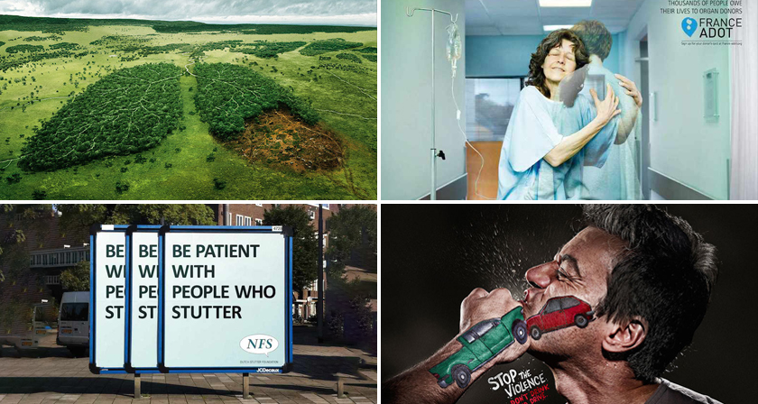 Public service advertisement ads for a better well-being