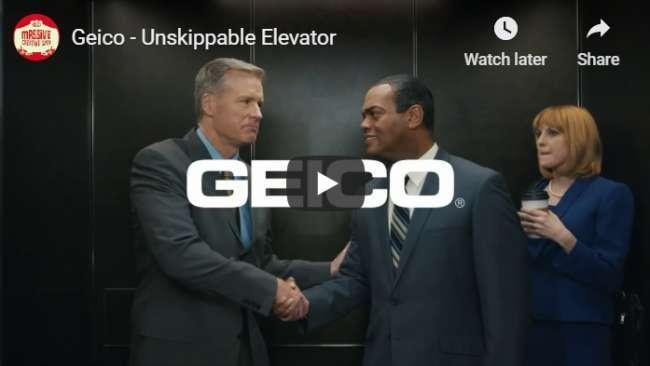 Geico's "Unskippable" ads on YouTube