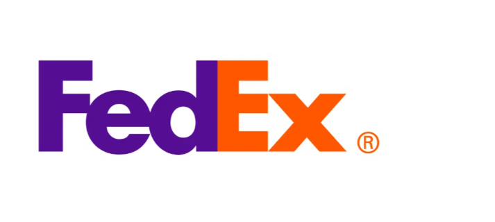 Image showing symbolic advertisements of FedEx