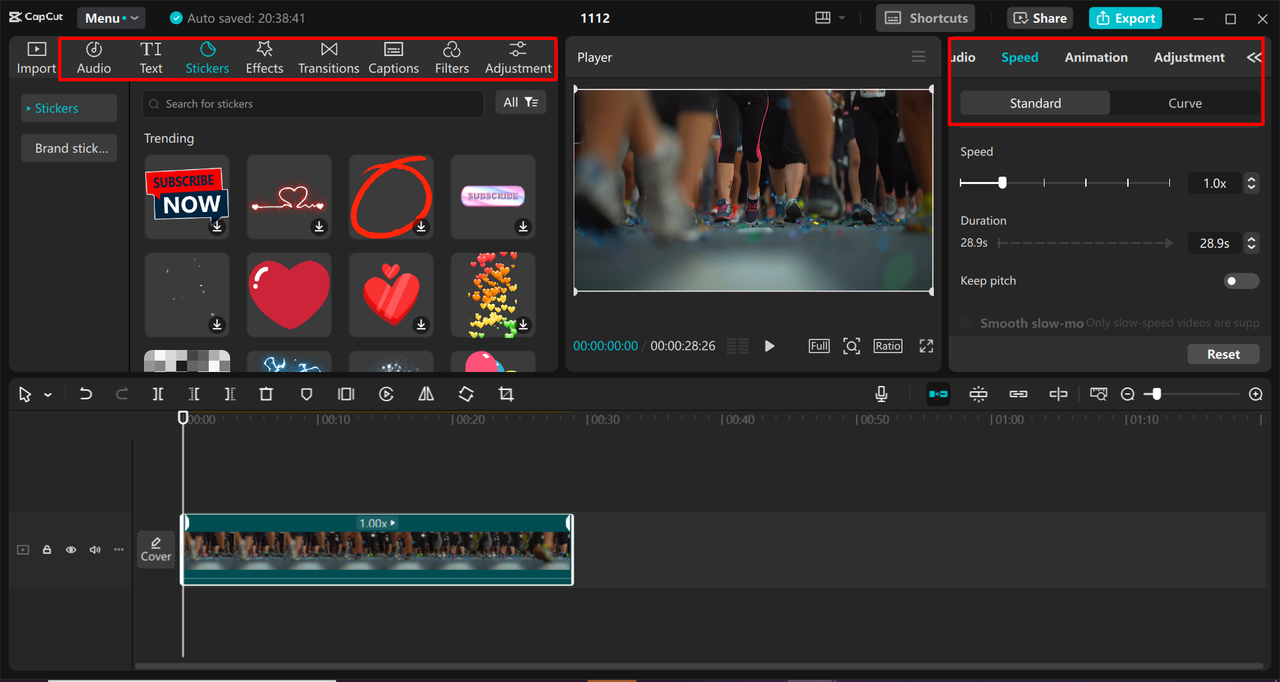 Creating cool TV ads in the CapCut desktop video editor