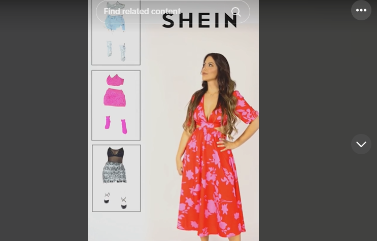 Shein's TikTok Shopping Spree campaign