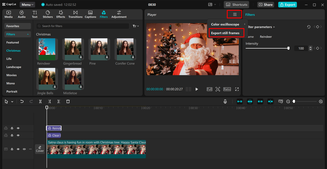 Exporting high-quality video from the CapCut desktop video editor