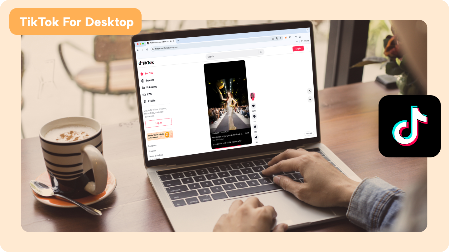 tiktok desktop