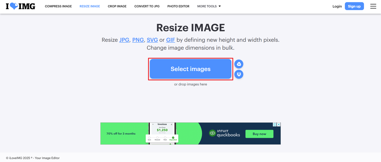 How to fit a whole picture on Instagram: Upload your photo