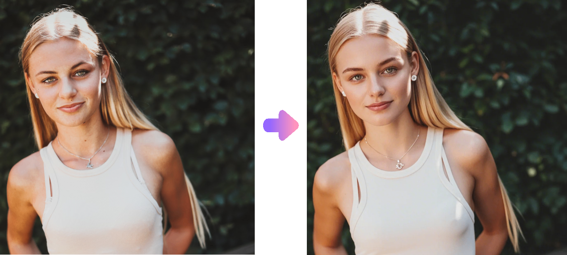 Portrait retouching