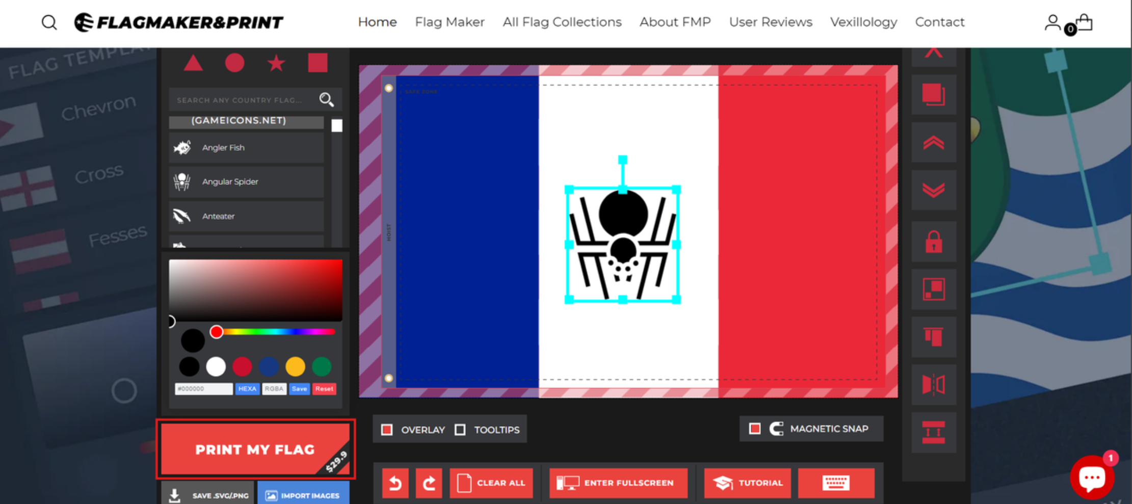 Print Flag on Flagmaker & Print online flag generator