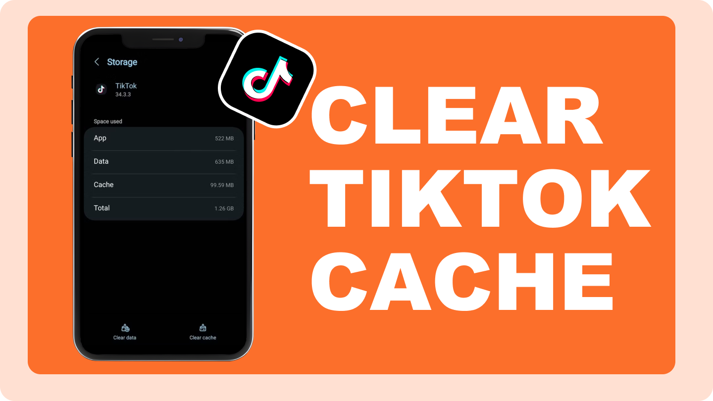 how to clear tiktok cache