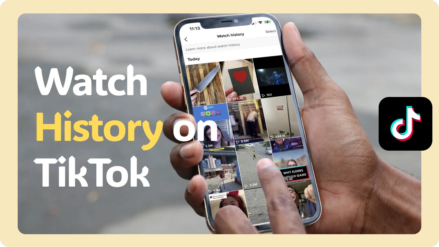 how to see watch history on tiktok