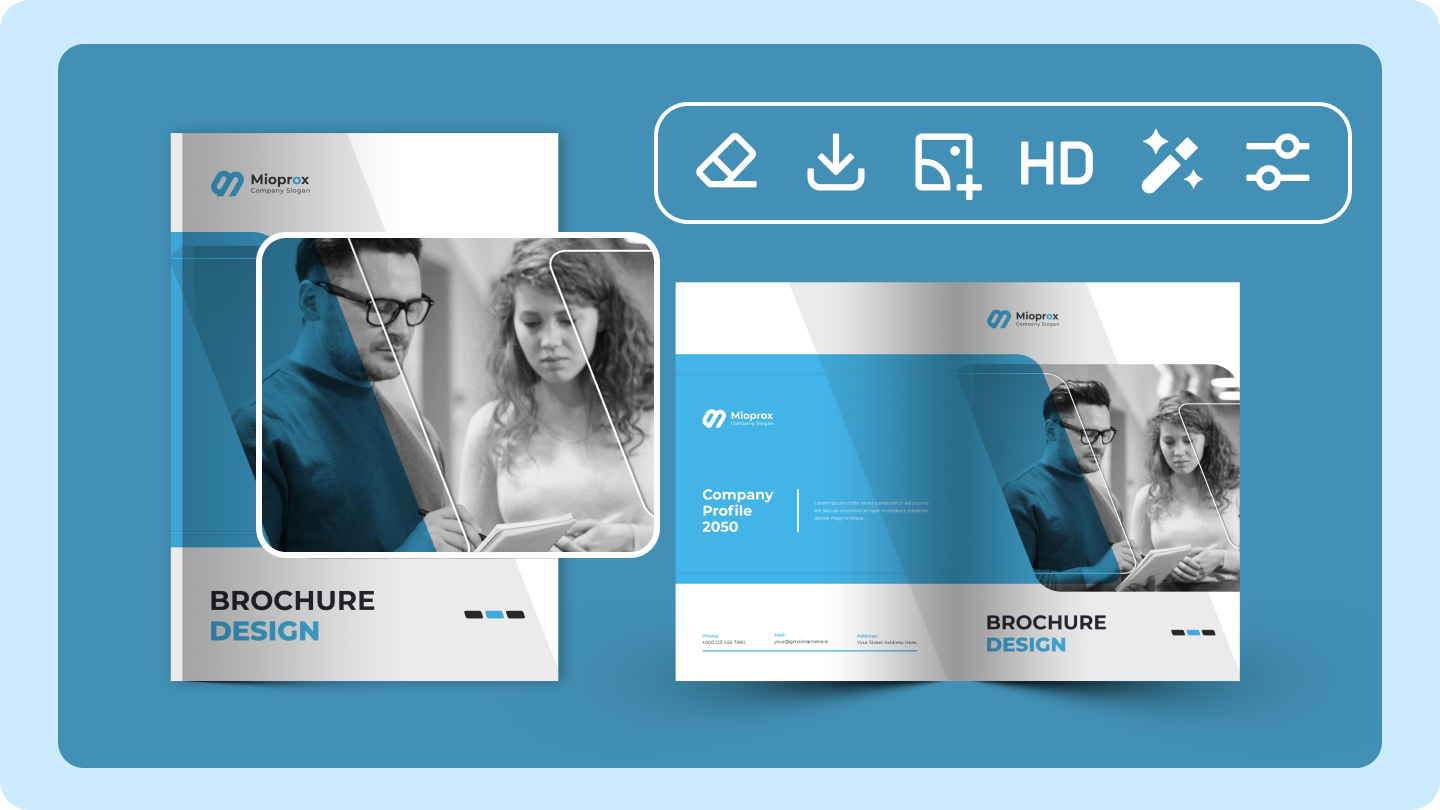 create brochure online