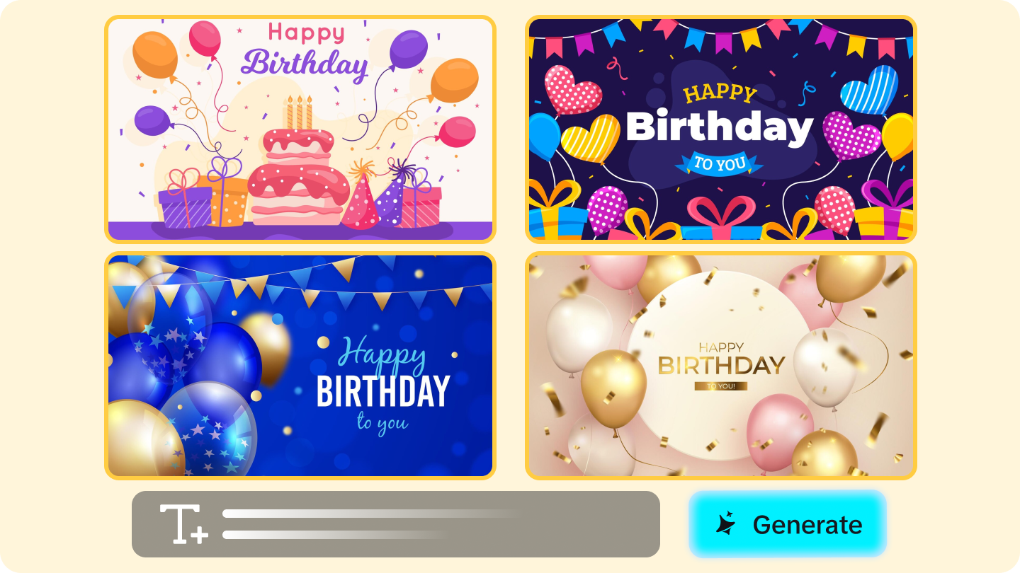 birthday background design