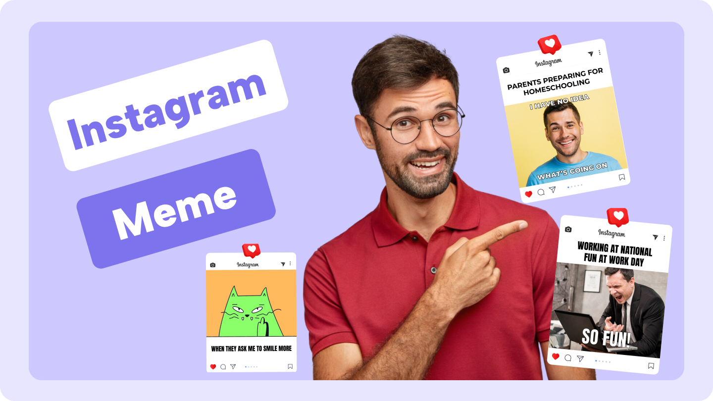 how to create a meme for Instagram