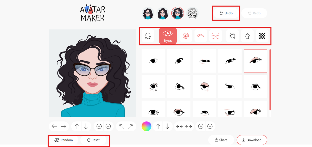 customize your avatar