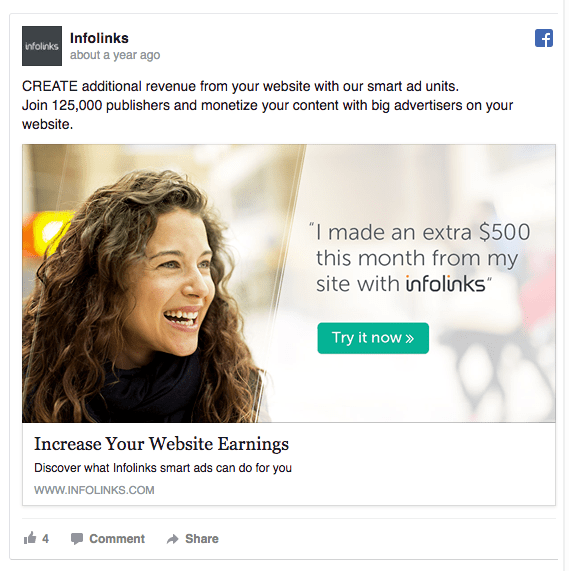 Facebook image Ads