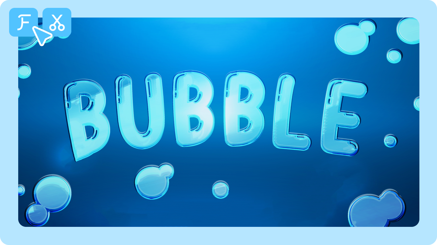 bubble font