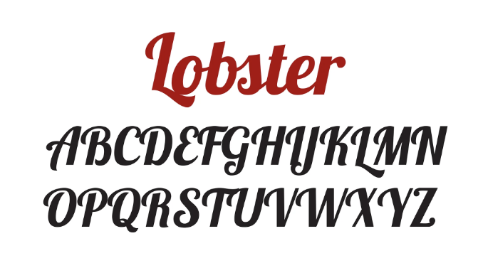 Lobster cute text for your Instagram bio