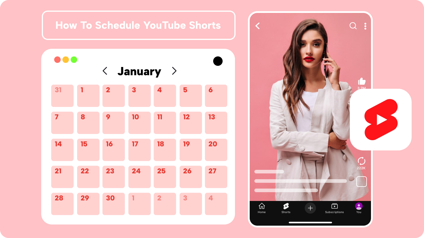 how to schedule YouTube Shorts