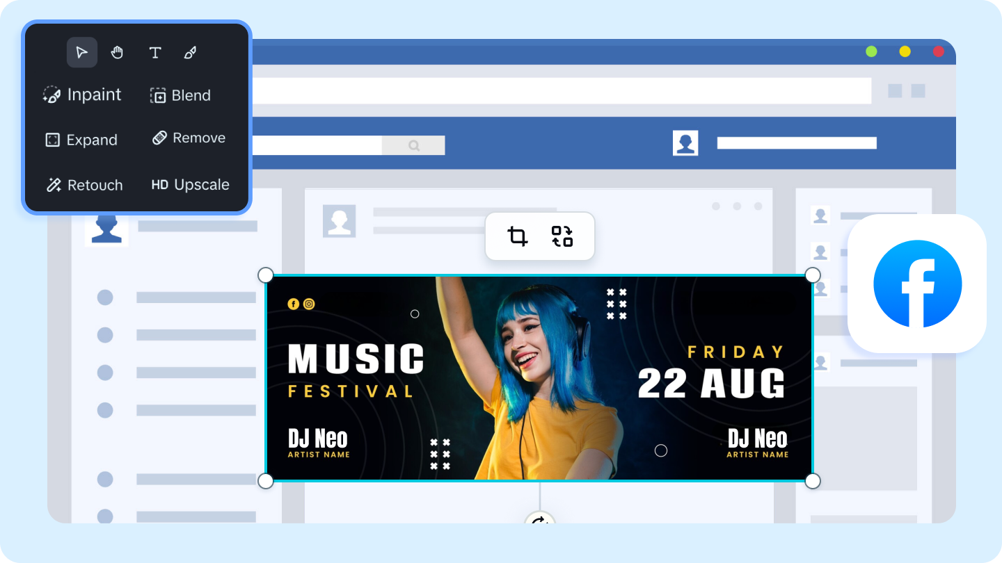 Facebook event cover