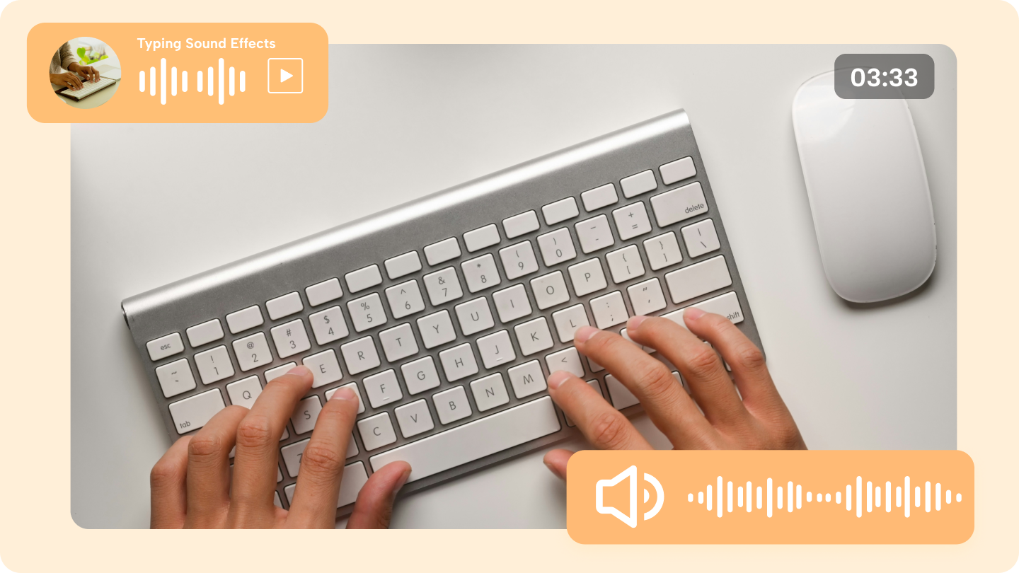 typing effect sound