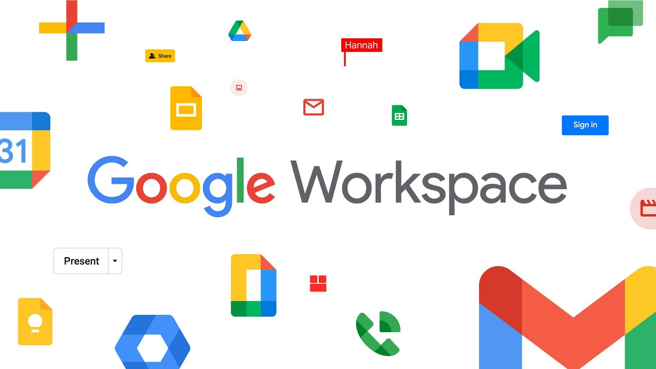 Google workspace - great explainer video examples 