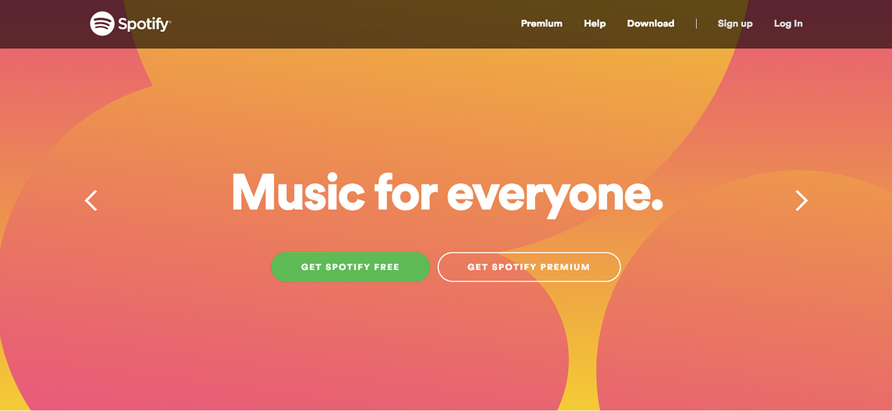 Spotify's "music for everyone" - informative video examples