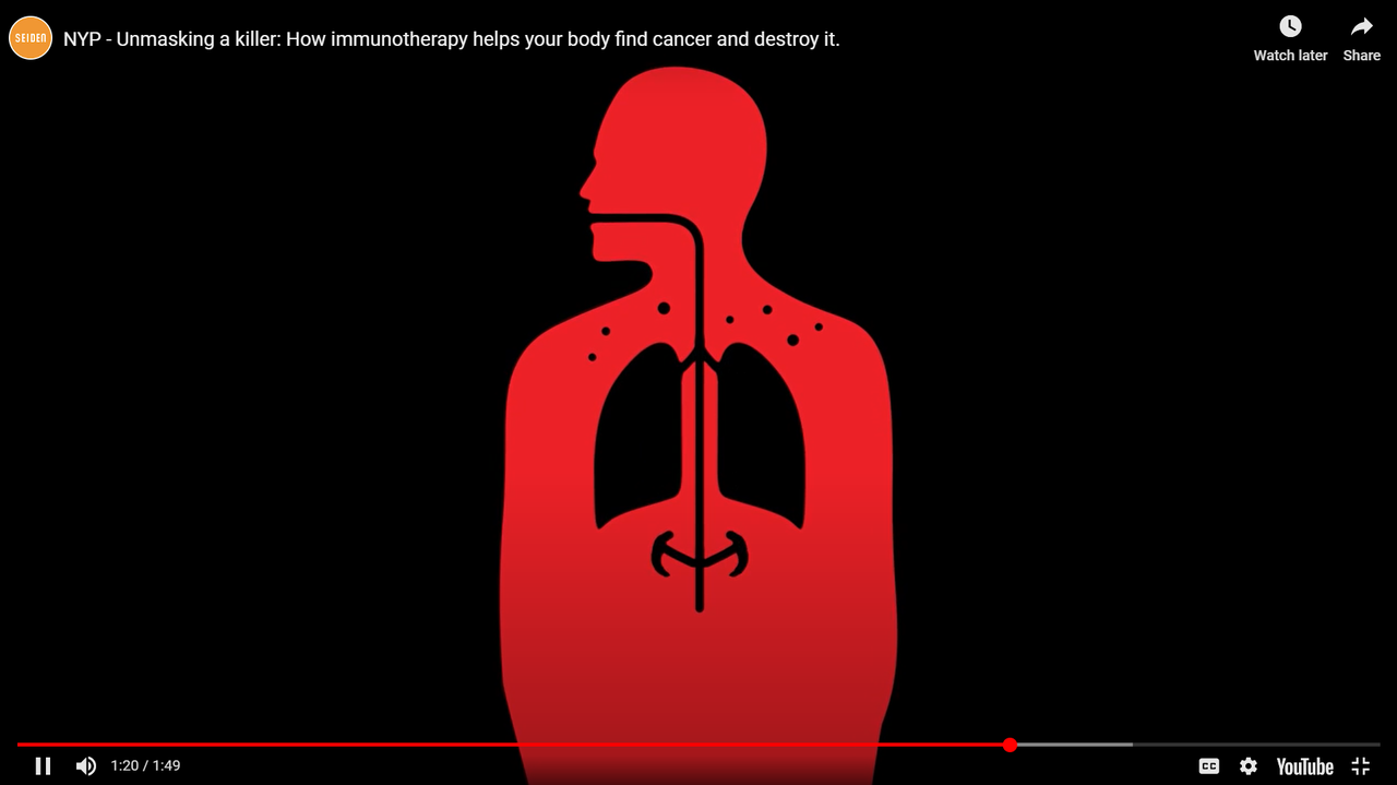 New York Presbyterian animated corporate video explaining cancer treatments