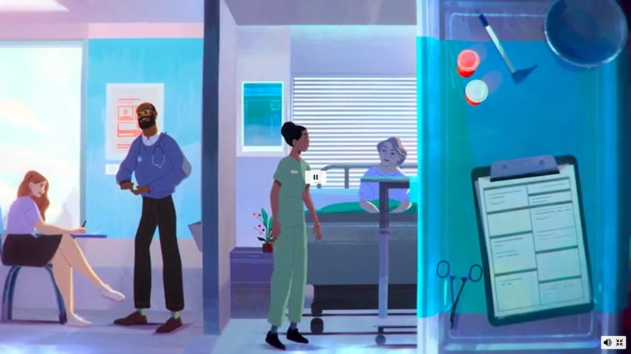 BlueCross BlueShield animated corporate video with detailed storytelling