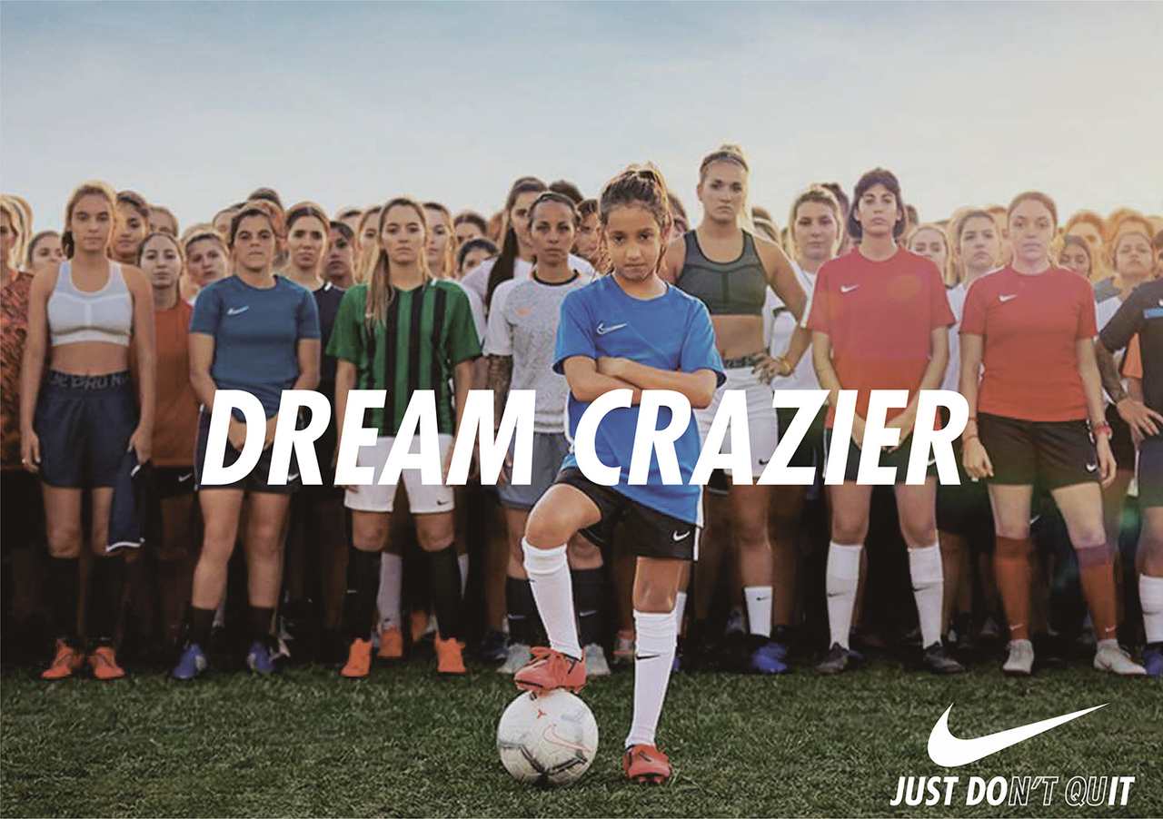 Nike - Dream Crazier campaign