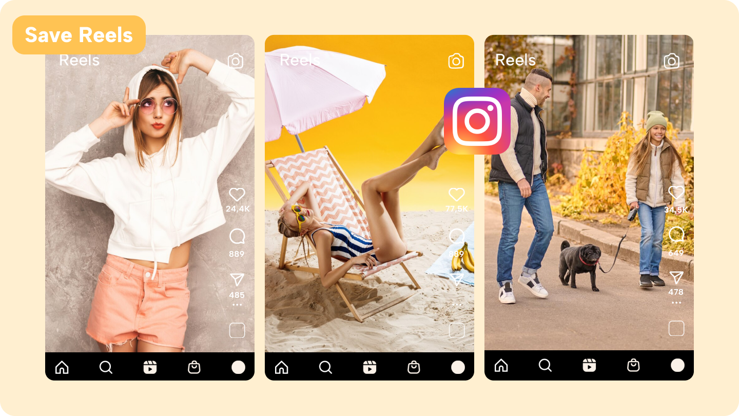 how to save Reels on instagram