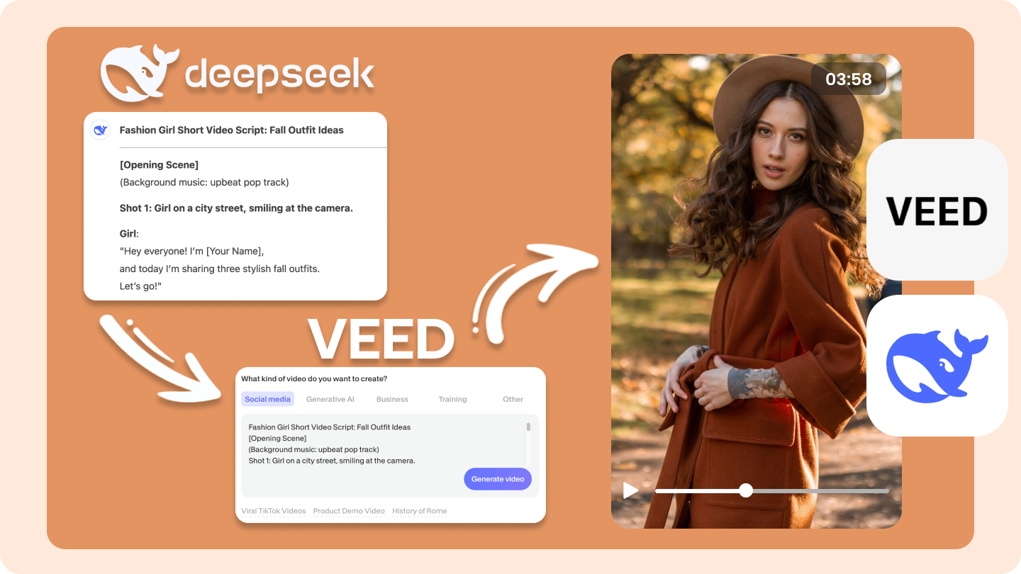 deepseek and veed