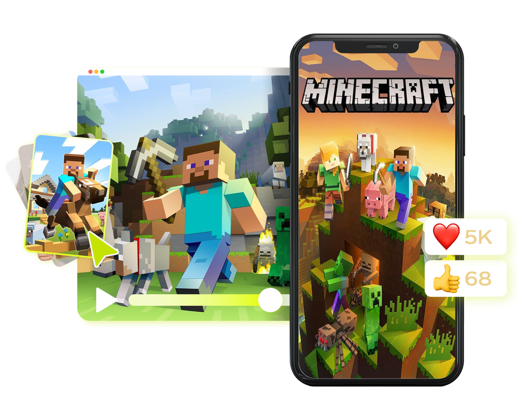 Free Mincraft Intro Maker and Editor No Watermark