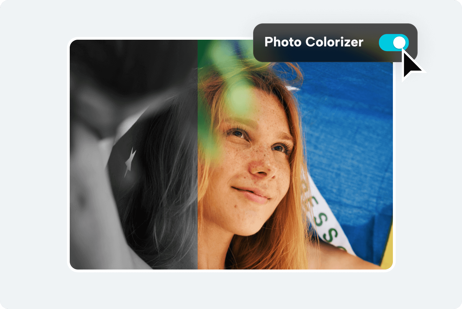 Preview the generated image by photo colorizer