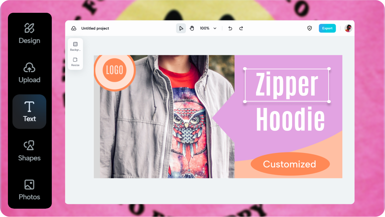 Make zip-up hoodies