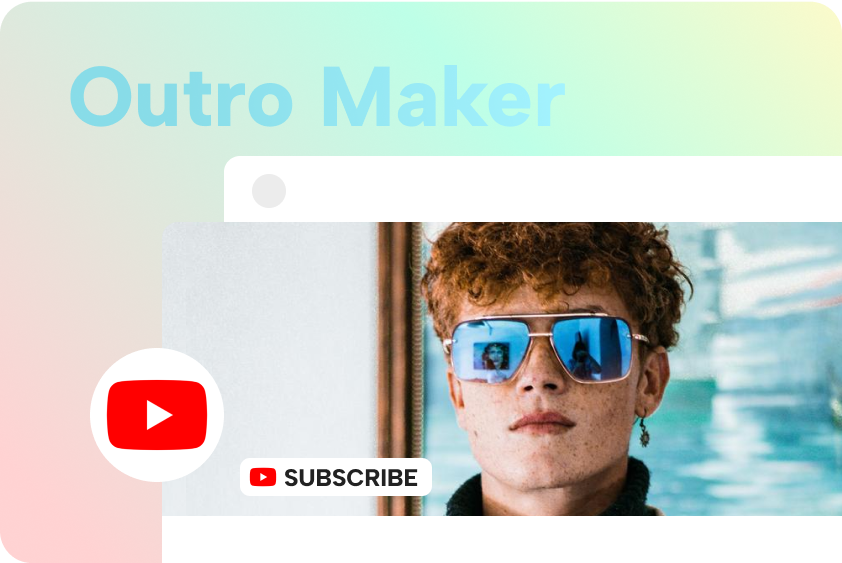 Make YouTube outro with CapCut's online editor