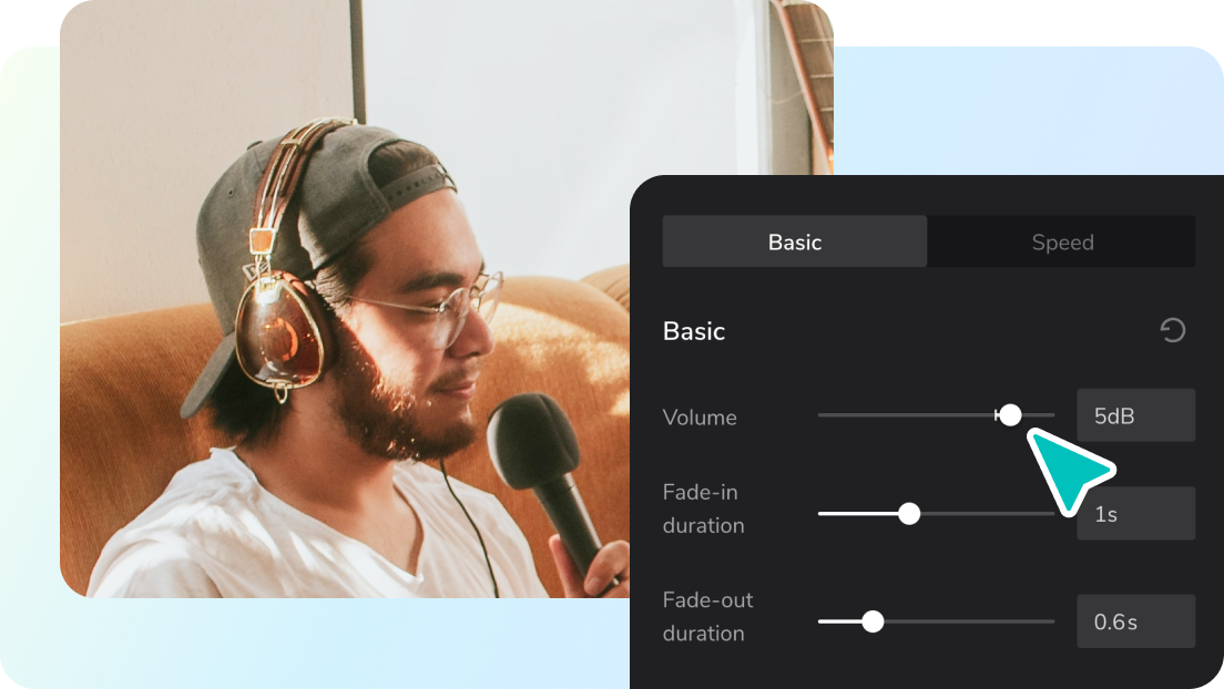 Simple interface and high-quality audio
