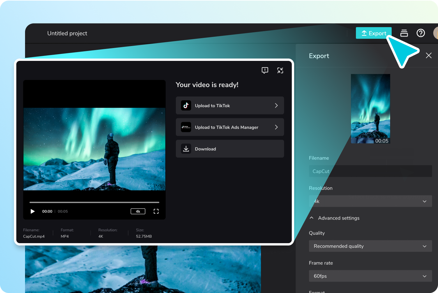 Step 3: Export & share