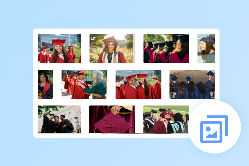 Create a graduation slideshow
