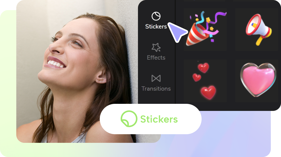 Funny stickers to engage your audience