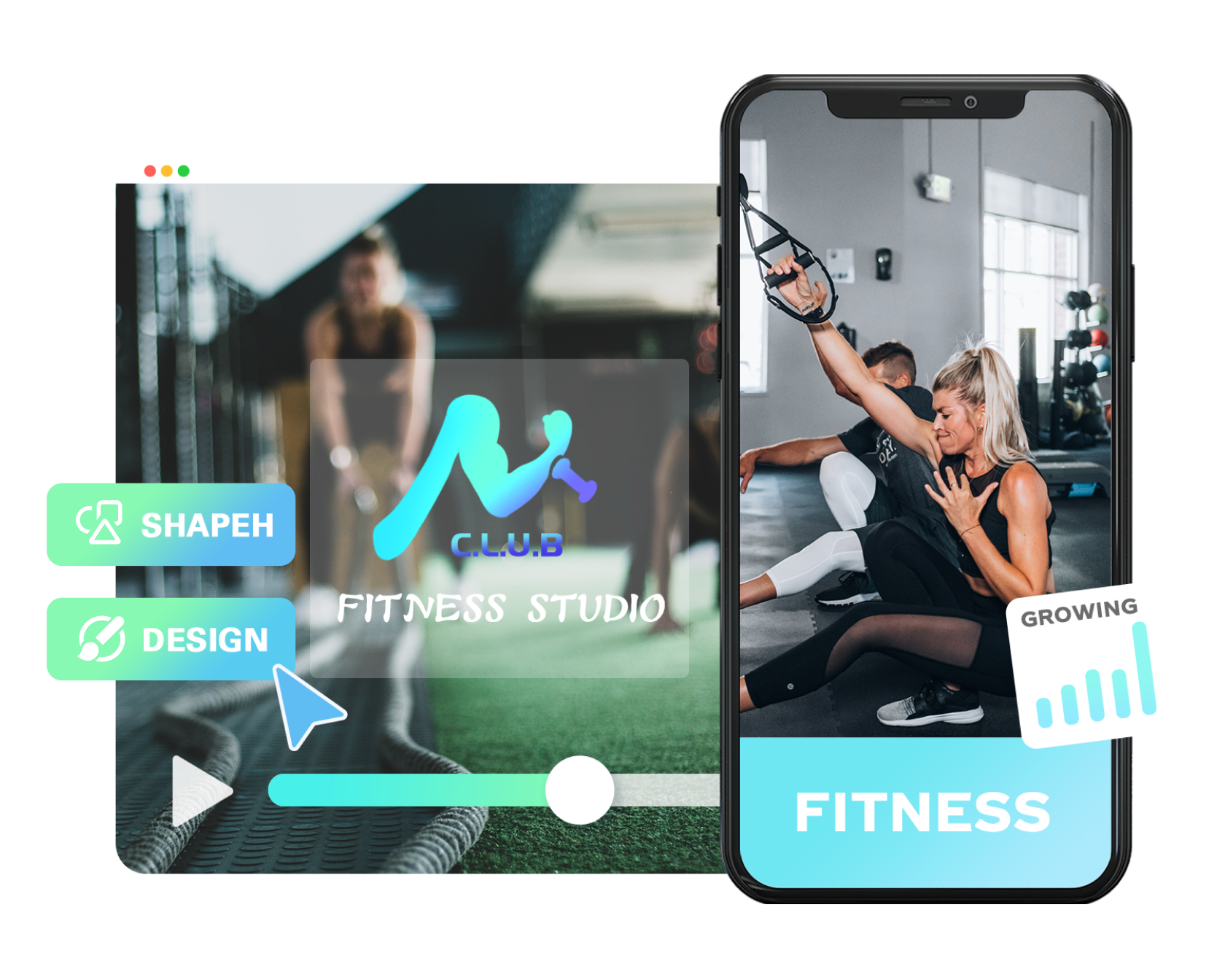 Create Gym Logos in Minutes