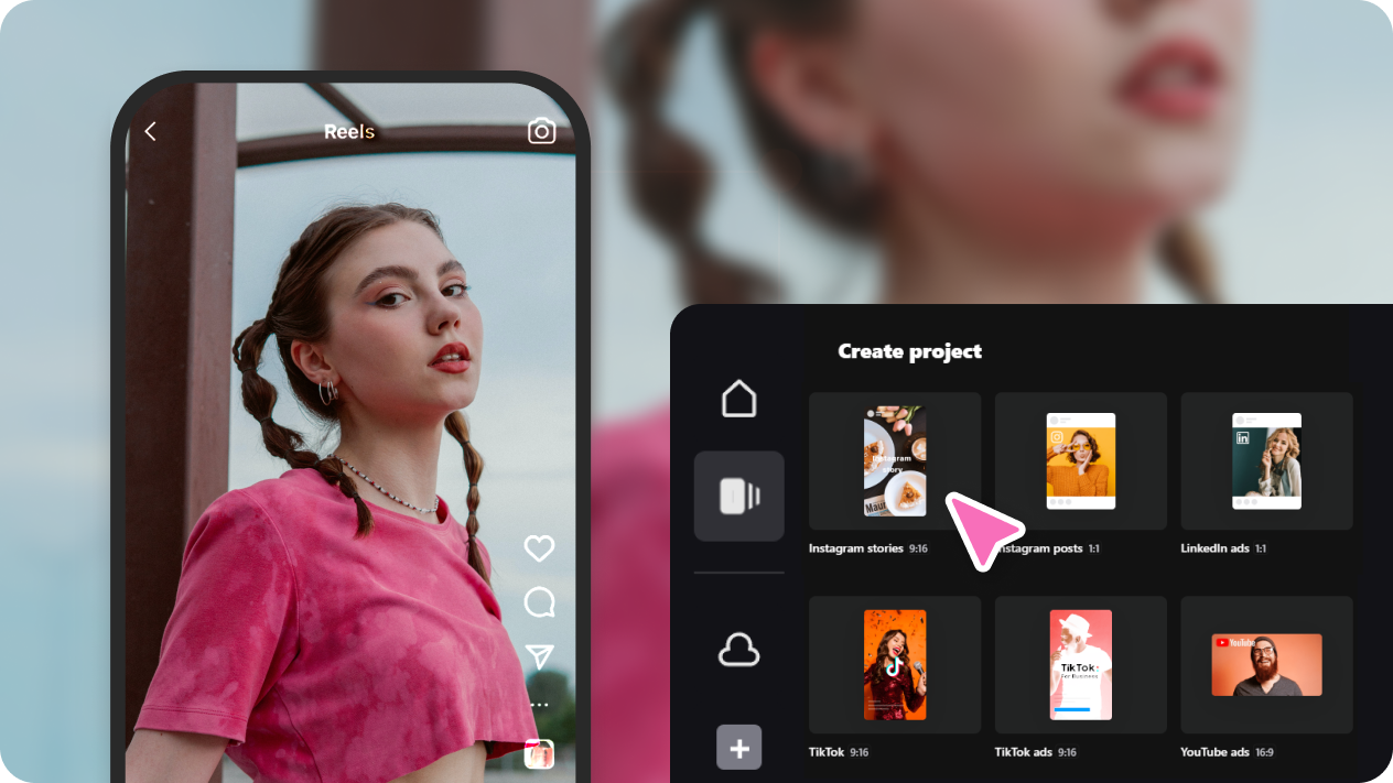 Create   shorts, instagram reels and tiktok video by