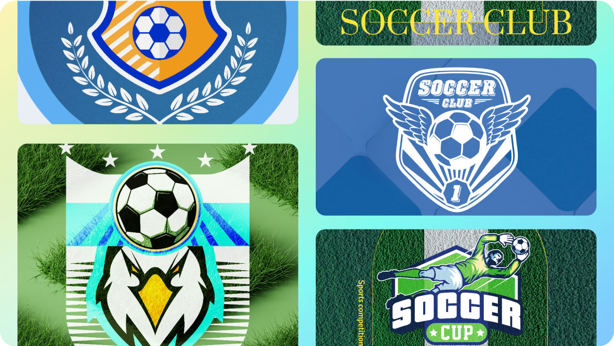 Create a cultural soccer club logo