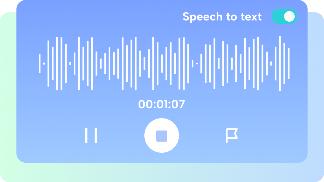 Transcribe your recorded audio with the power of AI instantly
